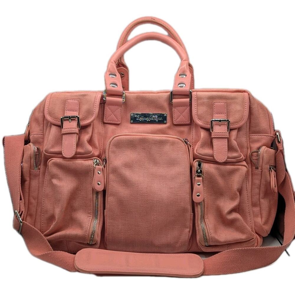 House Of Flynn Evermore Camera Bag, Diaper Bag, Travel Bag Light Pink